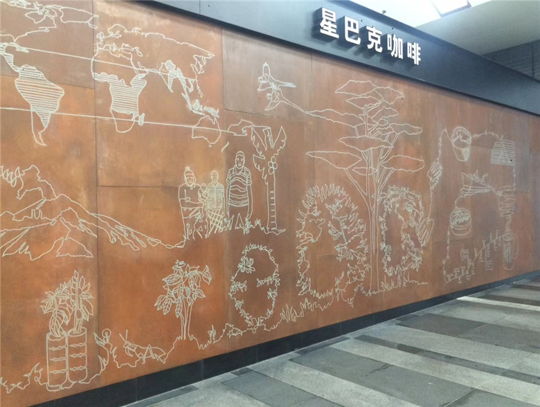 蚌山耐候钢幕墙