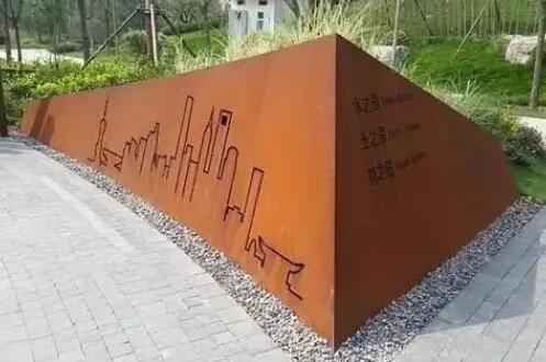 蚌山耐候钢挡土墙